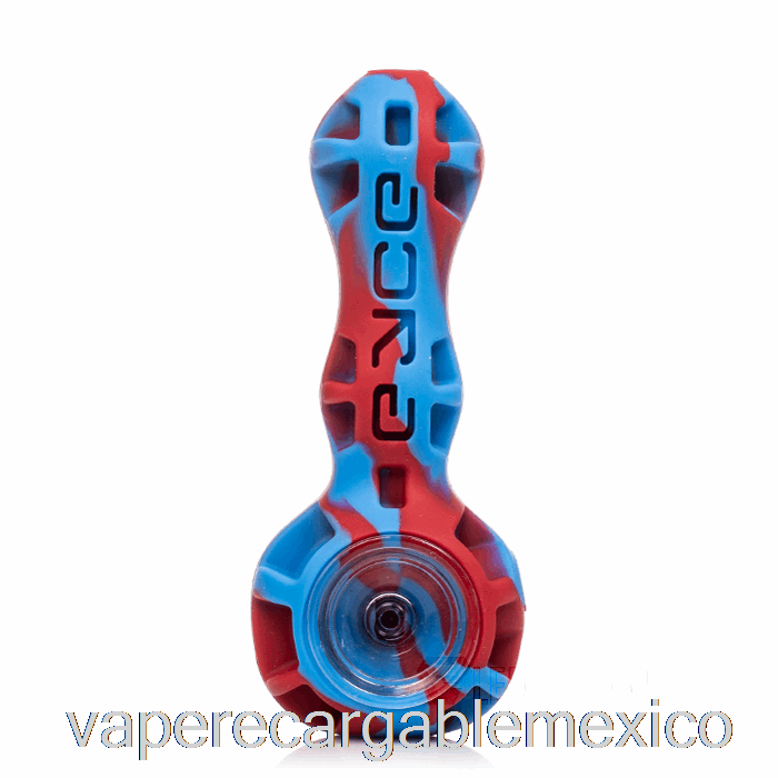 Vape Recargable Eyce Silicona Cuchara Avalancha (azul / Rojo)